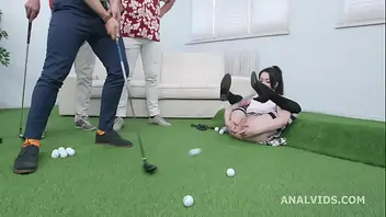Asian balls deep anal