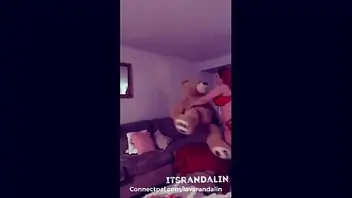 Boy fucking teddy bear