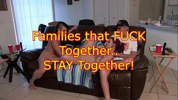 My stepmom and aunt are fucking sluts taboo family sex