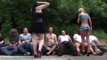 Russians young anal party
