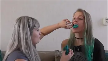 Two girls two creampies