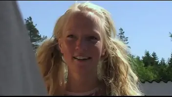 Blonde swedish teen