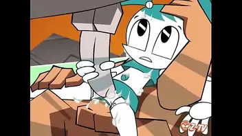 Cartoon robot creampie