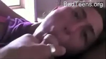 Cock surprise guy flashes his dick on friends face and cum on it
