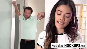 Hot College Student Bangs Her Step Uncle