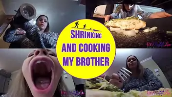 Shrinking and cooking my brother preview immeganlive