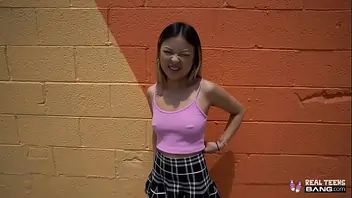 Real teens hot asian teen lulu chu fucked during porn casting