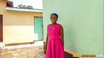 Black Nigerian Dinner Lady Gets Huge Ebony Cock For Lunch