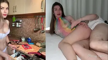 Life Of A Student Enjoying Tasty Food And Cock Princess Alice