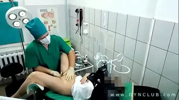 Girl stripped and tied in gyno chair