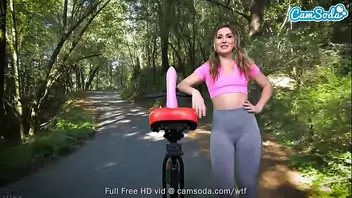 Hairy pussy dildo ride