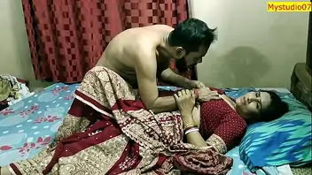 Indian wife jerking husband