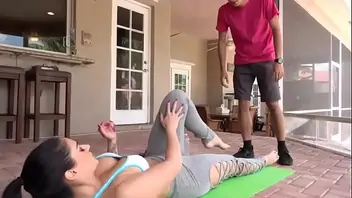 Sex with yoga trainer